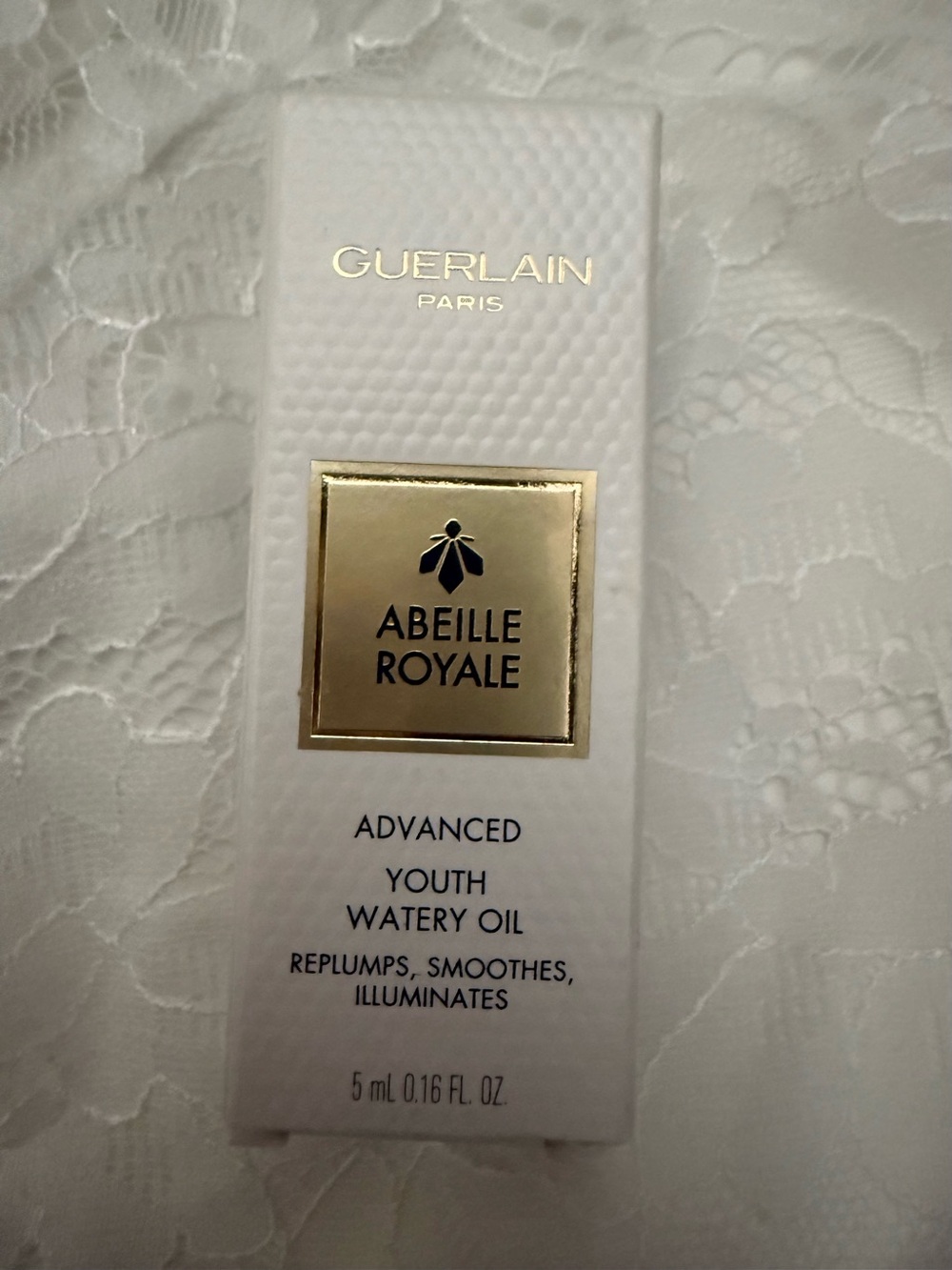 GUERLAIN Abeille Royale Youth Watery Oil — White & Gold Packaging